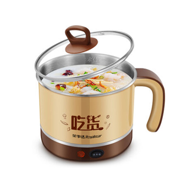 多功能电火锅电热锅304不锈钢1.5L迷你